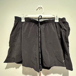 Brooks Sherpa II Running Shorts Women Black Large New